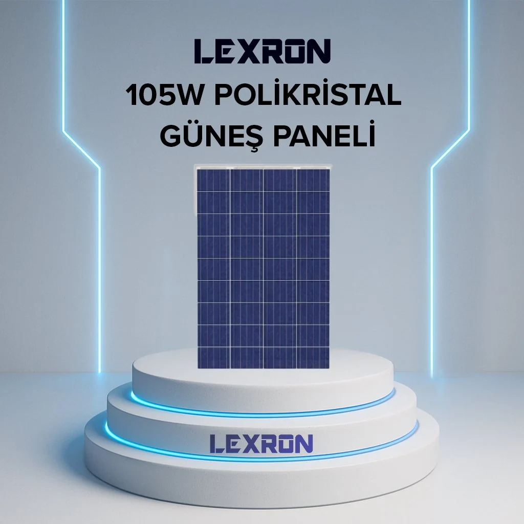 Ecosol 105w Poli̇kri̇stal Güneş Paneli̇